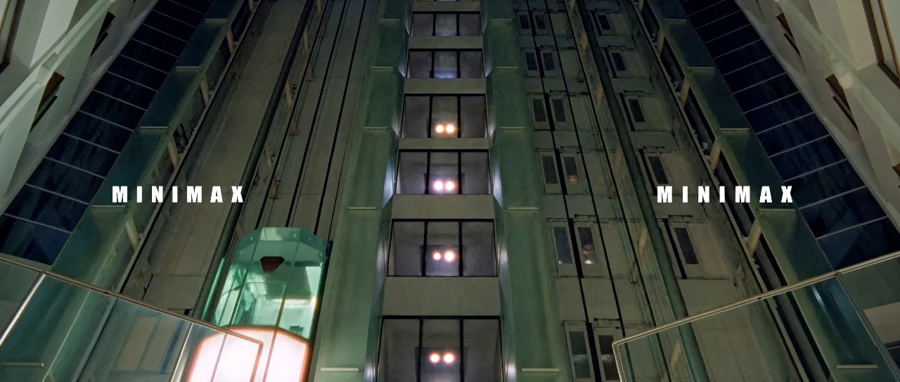 Damaged building in an official MiniMax H3 native stereo sound example